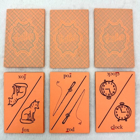 Vintage 1953 TAKE Sound Matching Card Game Edward W. Dolch 100% Complete - Picture 3 of 9